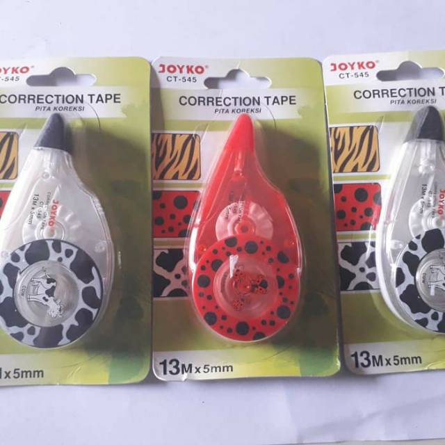 

Corrextion Tape Joyko / Tipe x Kertas Joyko CT 545