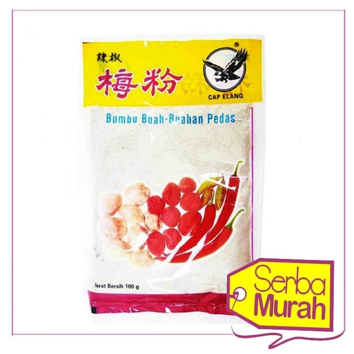 

Bumbu Buah 100gr - Garam Buah Cap Elang 100 gr - Bumbu Serbaguna Enak - Pedas