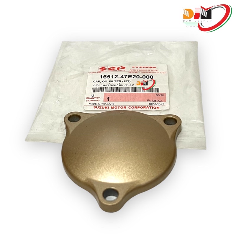 Tutup Filter Oil Suzuki Satria Fu150 Original SGP 16512-47E20-000