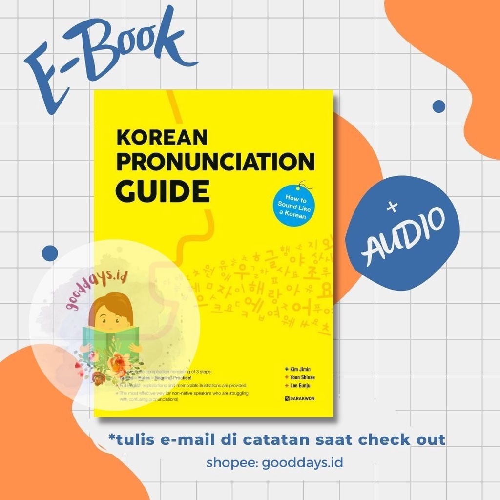Jual [EBOOK KOREA] KOREAN PRONUNCIATION GUIDE HOW TO SOUND LIKE A