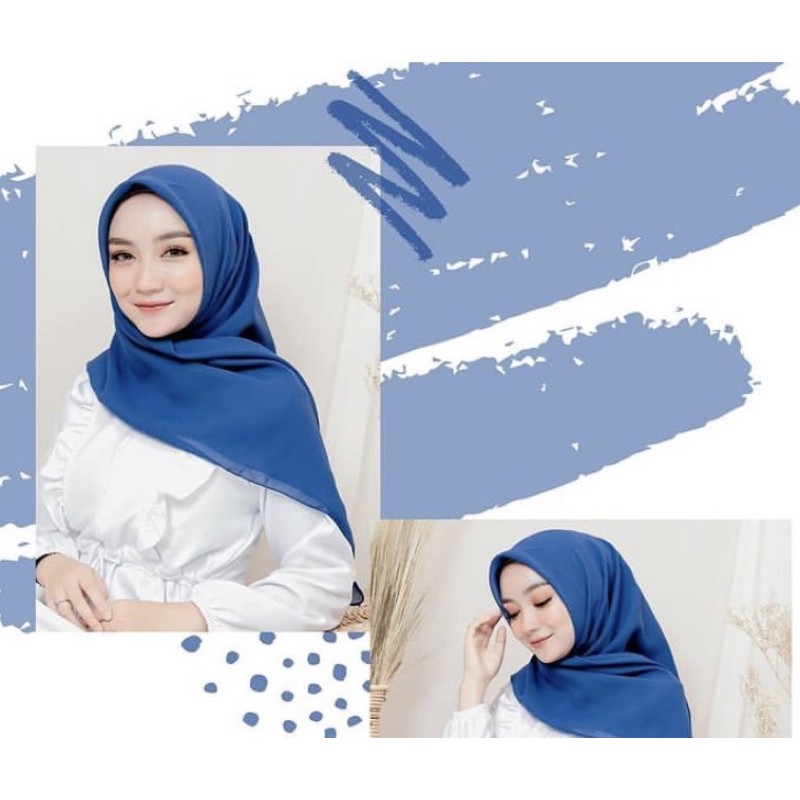 JILBAB SEGIEMPAT BELLA SQUARE