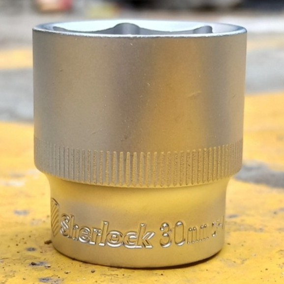 Kunci Shock 30 mm 6 PT / Sherlock Mata Sok/Sock 1/2 inch