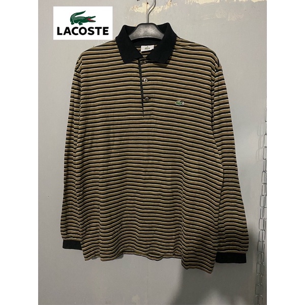 polo shirt long sleeve lacoste original second