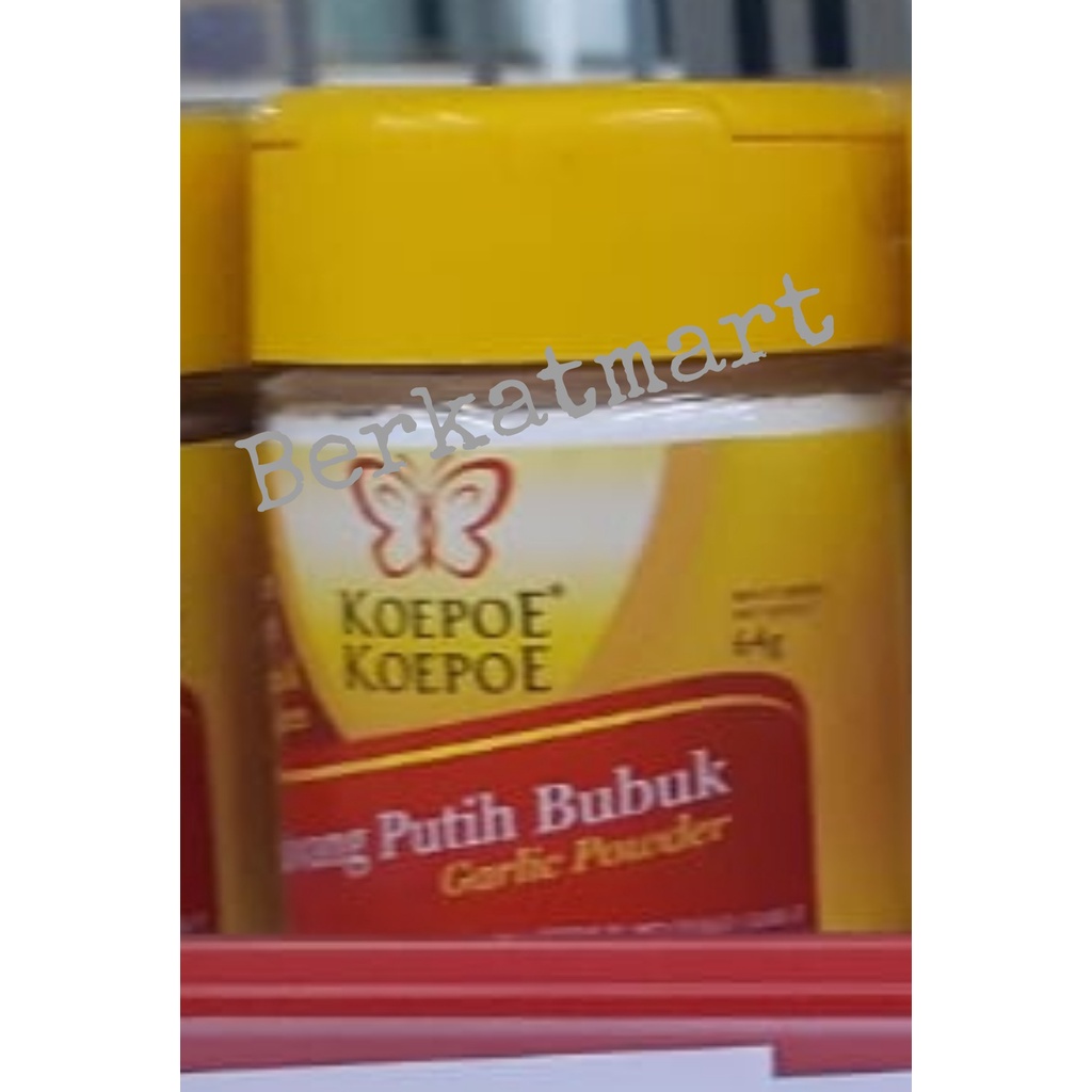 

Bawang Putih Bubuk Koepoe Kupu Garlic Powder 64 Gram