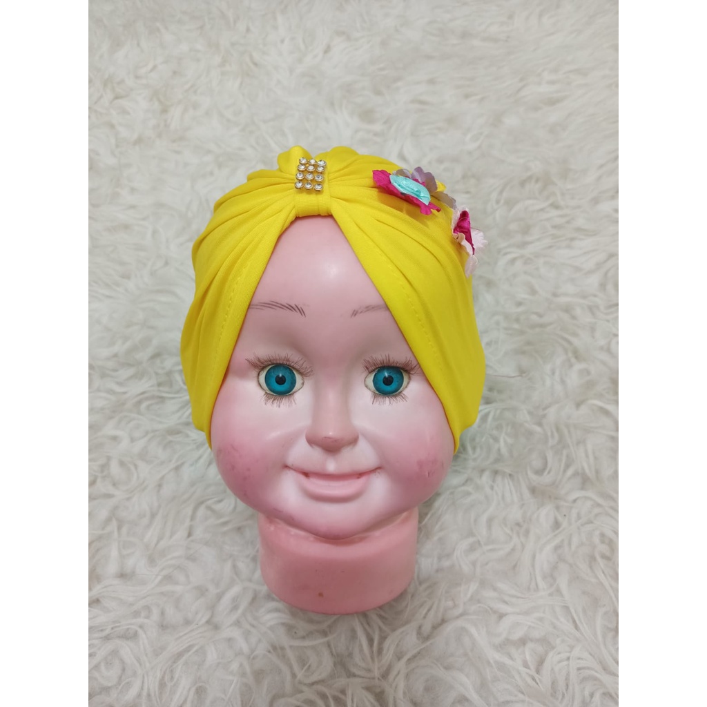 TERBARU Aksesoris Rambut Bayi Anak Bandana Nomi / Turban Bayi Naomi / Turban Bayi Perempuan / Turban Bayi 0 6 Bulan