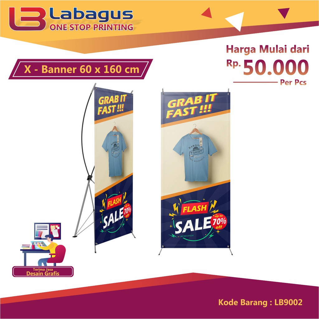 Jual Cetak X Banner X Banner Kaki X Banner Shopee Indonesia