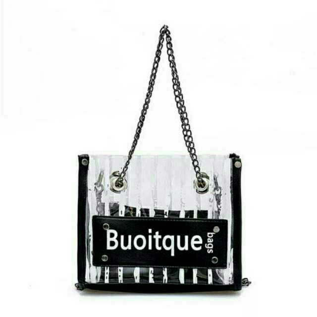 RLY68 - TAS MURAH TAS 2 IN 1 TAS BATAM TAS WANITA TAS KOREA 1212-TAS BENING TULISAN BOUTIQUE