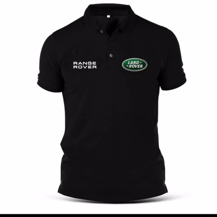 Kaos Polo Shirt Kaos Kerah Mobil Land Rover Range Sport Kaos Distro