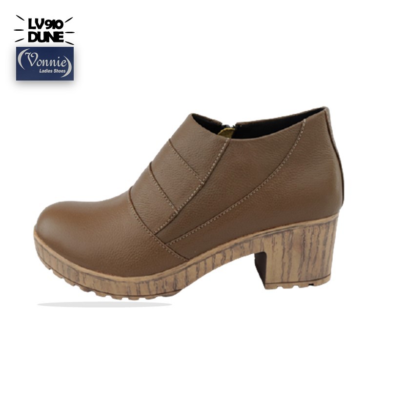 Sepatu Wanita Ankle Boots Hak Vonnie LV910 Dune