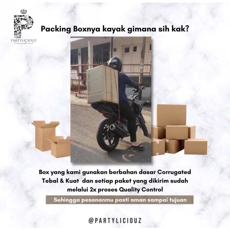 

Packing Box WAJIB untuk Balon