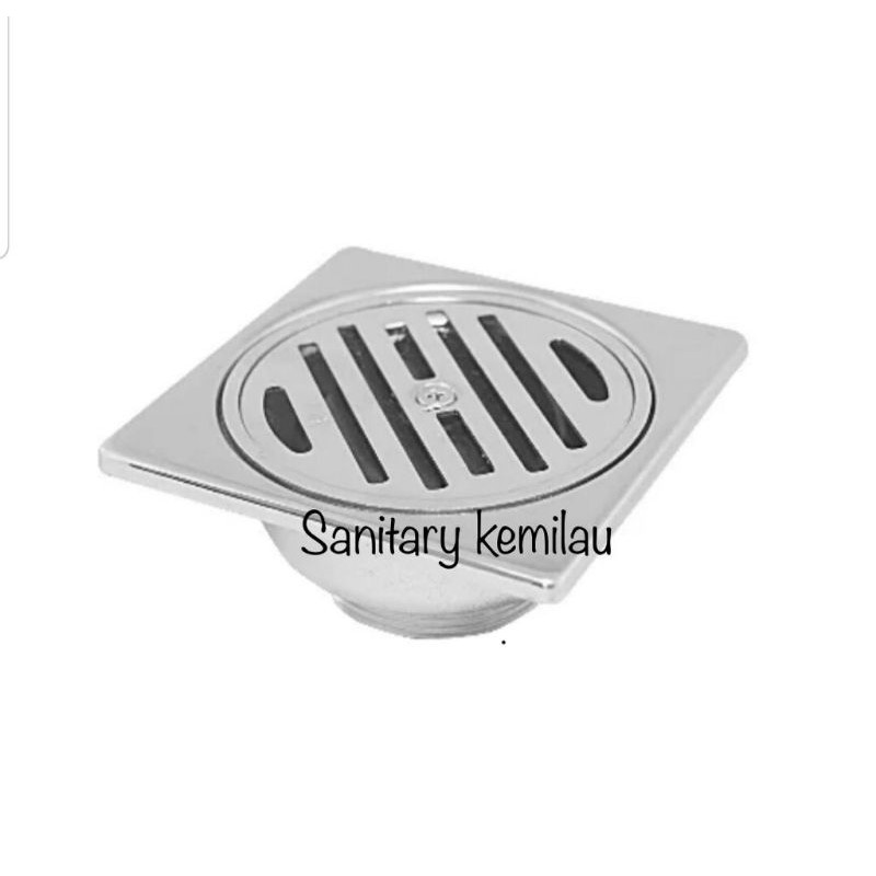 Floor Drain - Saringan Got Anti Anti Bau / Kecoak Stainless - Saringan Got WC Toilet Kamar Mandi