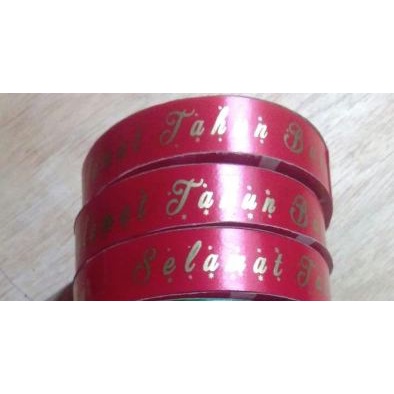 

PITA TAHUN BARU | PITA KADO JEPANG | PITA BUNGKUS KADO | PITA KERTAS | PITA JEPANG UKURAN (±) 2 cm SELAMAT TAHUN BARU