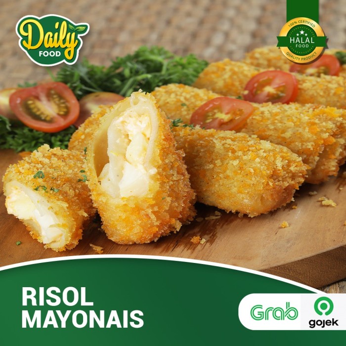 RISOLES MAYONAISE FROZEN DENGAN DAGING DAN KEJU BY DAILY FOOD