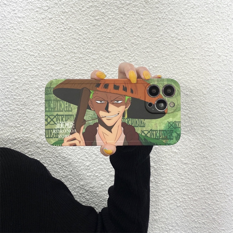 Soft Case Hp Gambar One Piece Untuk Iphone X / XS MAX / 11promax / 12 / 13pro MAX