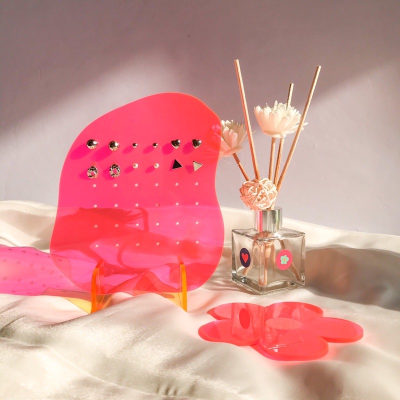 Earring holder neon edition | Tempat anting akrilik