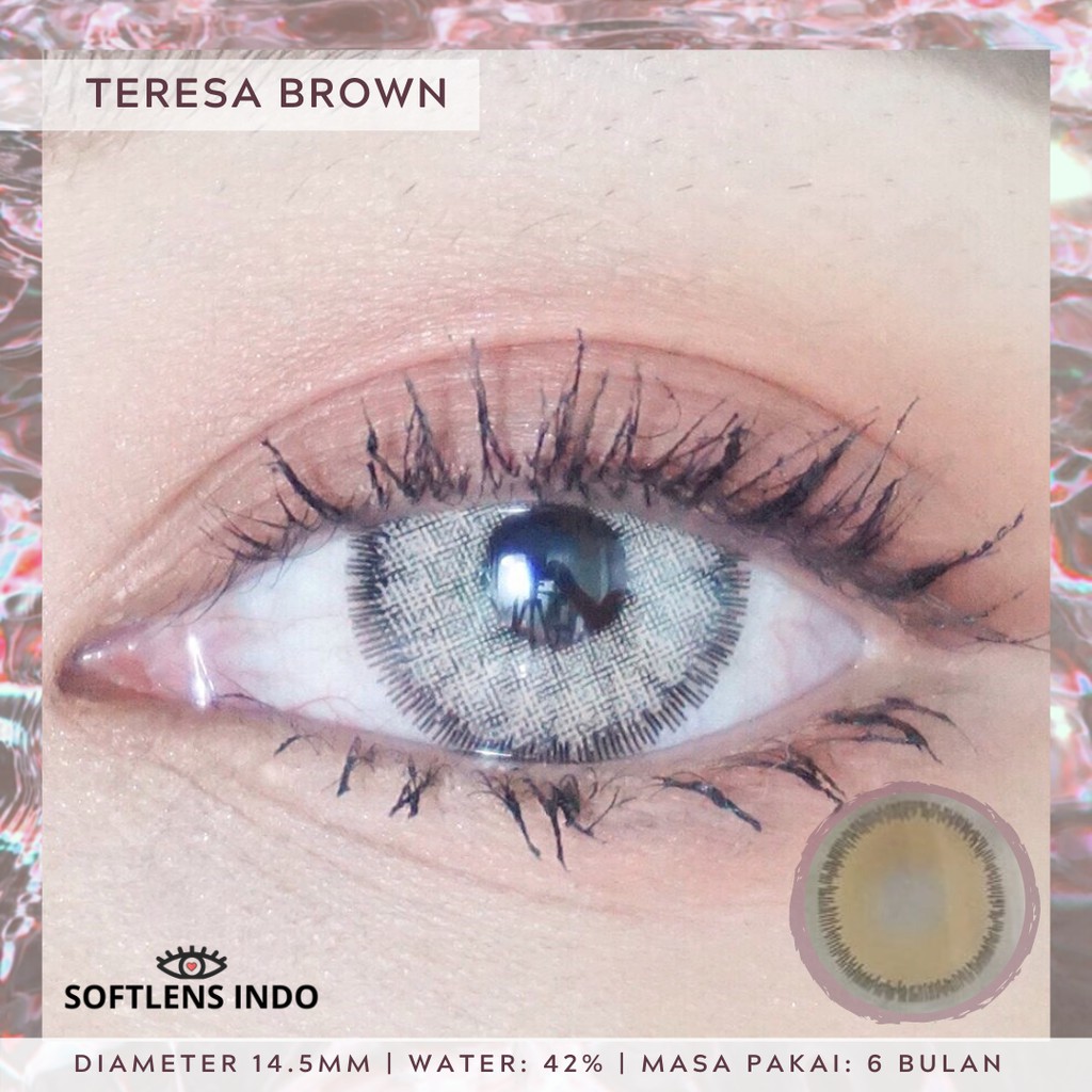 Softlens Dreamcolor1 teresa brown/ coklat