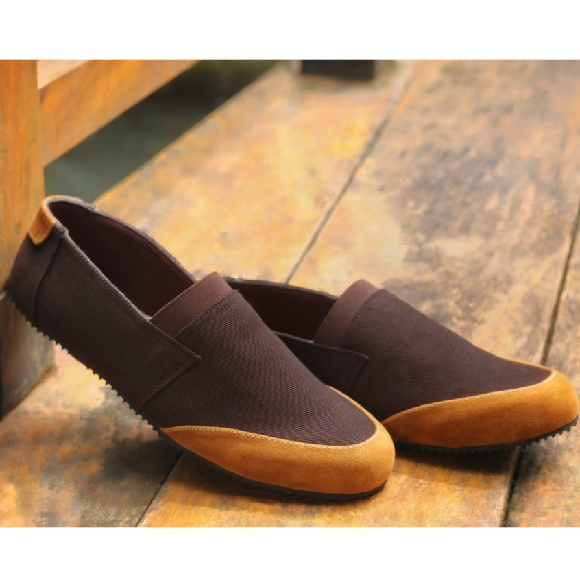 Tone 0.2 Brown |FORIND x Reyl| Sepatu Canvas Vintage Klasik Casual Pria Boat Ori Original Footwear