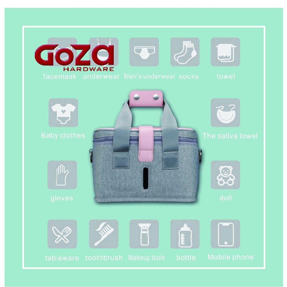 UVC PORTABLE STERILIZING BAG GOZA HARDWARE / Mommy and baby [100% Original]