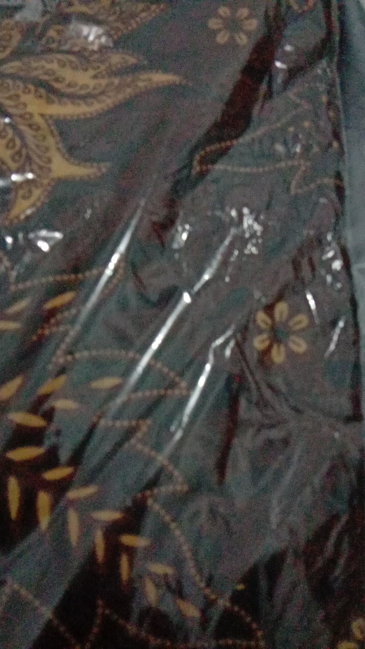 Tunik Batik Coklatan Soft Tunik Terbaru