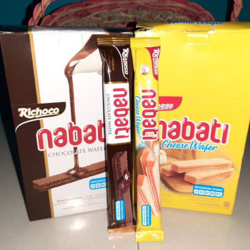 

Nabati Wafer 7.5 gram(1 pack isi 20 pcs)