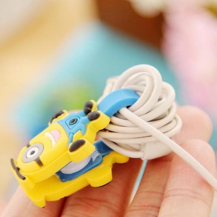 Penjepit Kabel Karakter  / Pengikat Kabel Clip Cord Cable/Jepitan Kabel