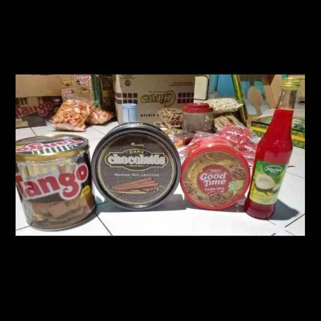 

Paket jajan tanggo chocolatos good time sirup