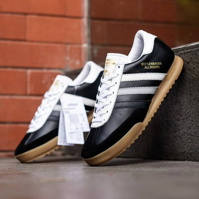 adidas beckenbauer trainers black
