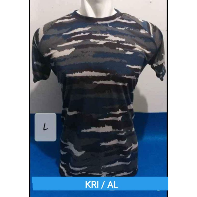 kaos pendek doreng TNI AL