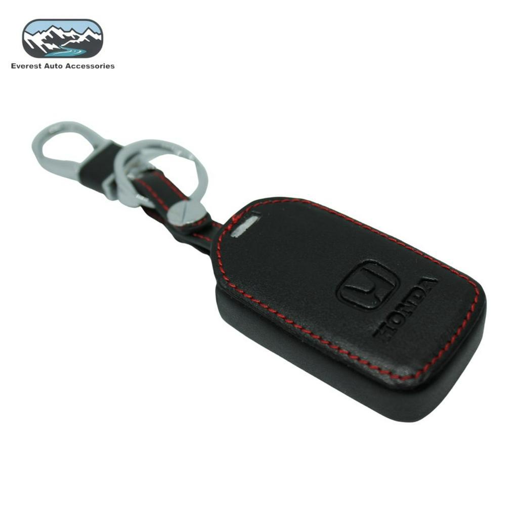 Sarung Gantungan Kunci Kulit Jazz HRV Leather Key Cover Case Smart Key 2 Tombol