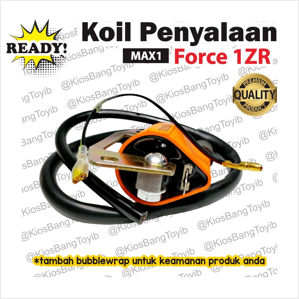 Ignition Coil Koil Penyalaan Force 1 ZR FIZ R FIZR Alfa Crypton (MAX1)