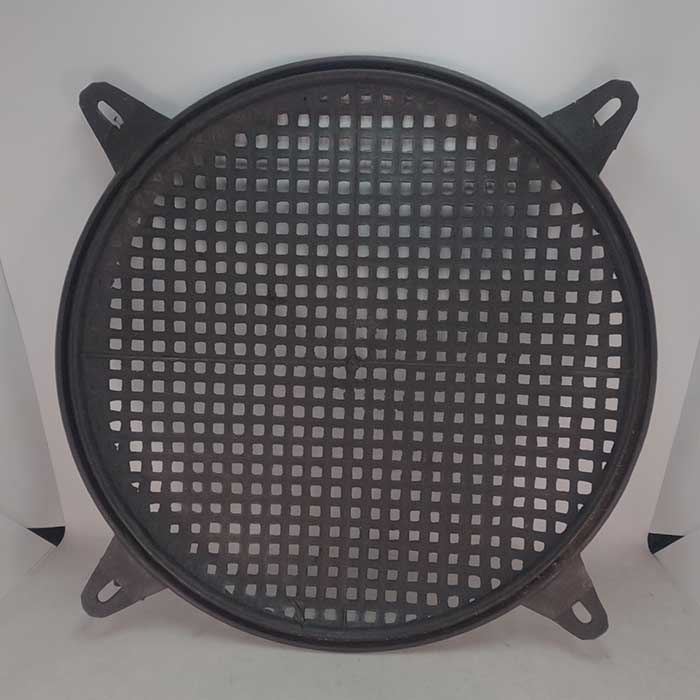 TUTUP GRILL SPEAKER MOTIF bulat UKURAN 12 INCH