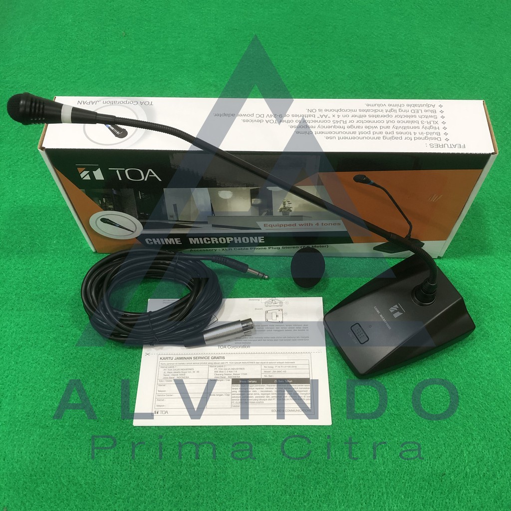 TOA ZM-380C-AS (Gooseneck Microphone / Paging Mic / ZM 380 C AS)