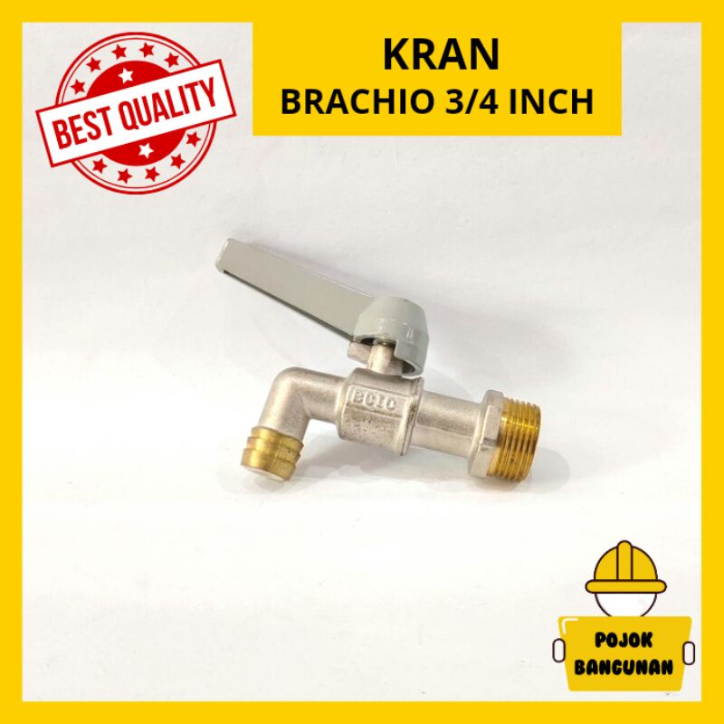KRAN KERAN WASTAFEL AIR CUCI PIRING TANGAN KAMAR MANDI SOWER KUNINGAN KERAN TEMBOK KRAN AIR Brachio 