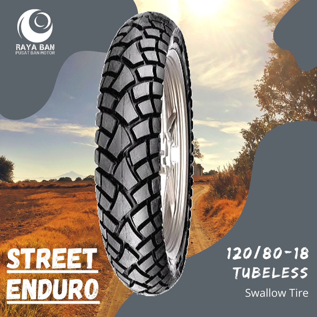 Ban Motor Swallow Street Enduro 120/80-18 SB-117 TL