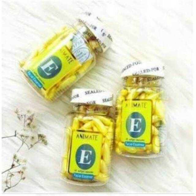 SERUM ANIMATE / SERUM WAJAH ANIMATE / VITAMIN E ANIMATE ISI 60 PCS