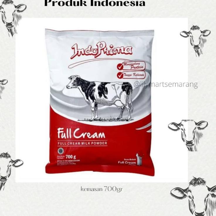 

(PROMO PTB65) Susu Indoprima FULL CREAM 700gr ✦