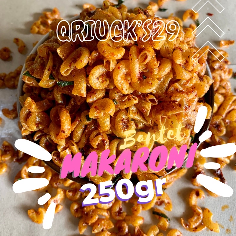 

Makaroni Bantet 250gr - Daun Jeruk