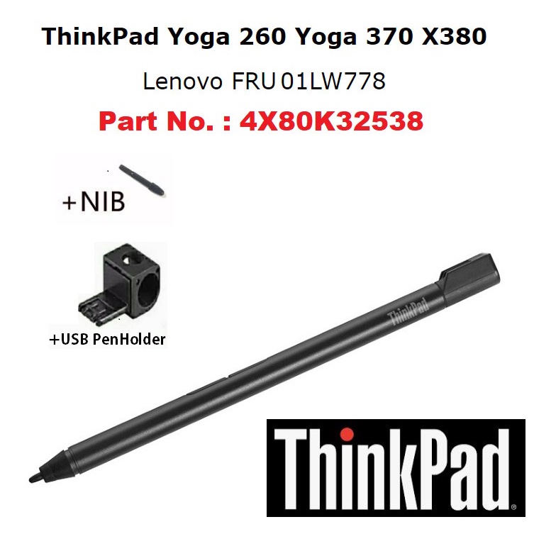 Stylus Pen ThinkPad Pen Pro Yoga 260 370 X380 Rechargeable Original