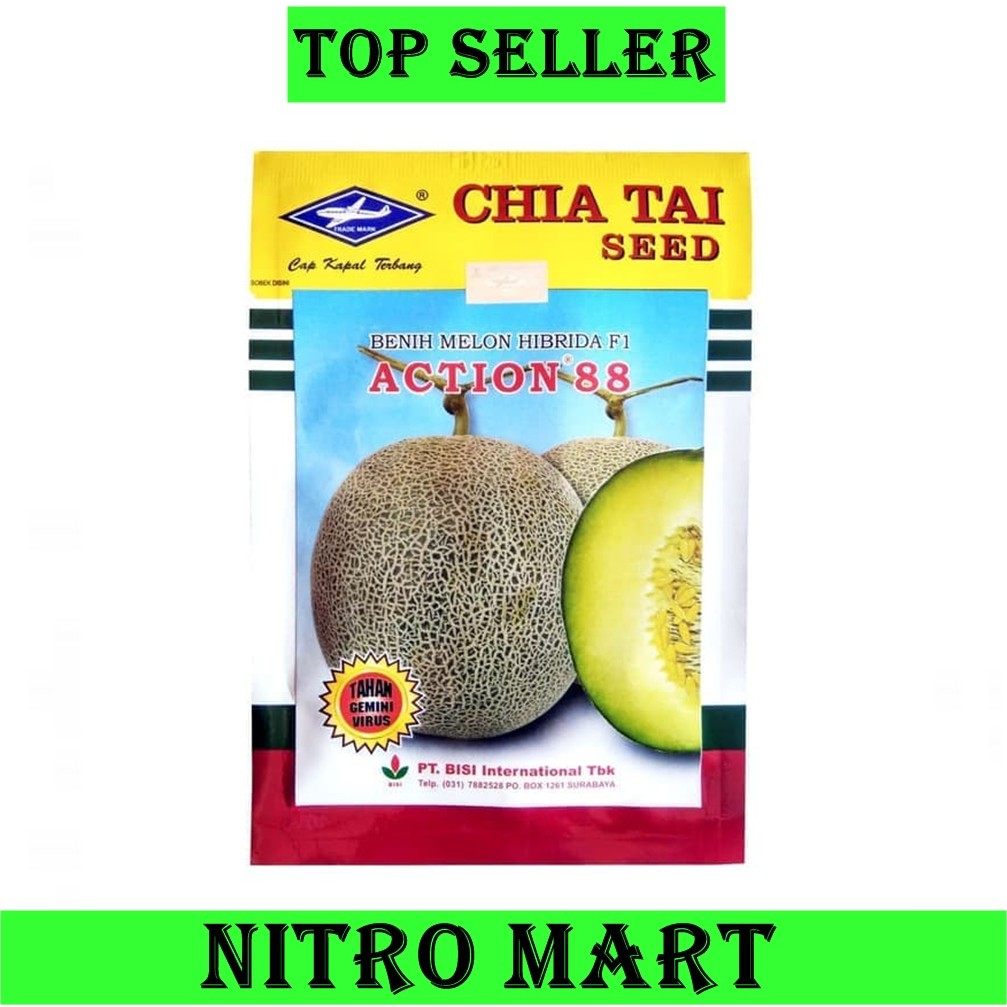 Benih atau Bibit Tanaman Pertanian == Melon F1 ACTION 88 Tahan Gemini Vi