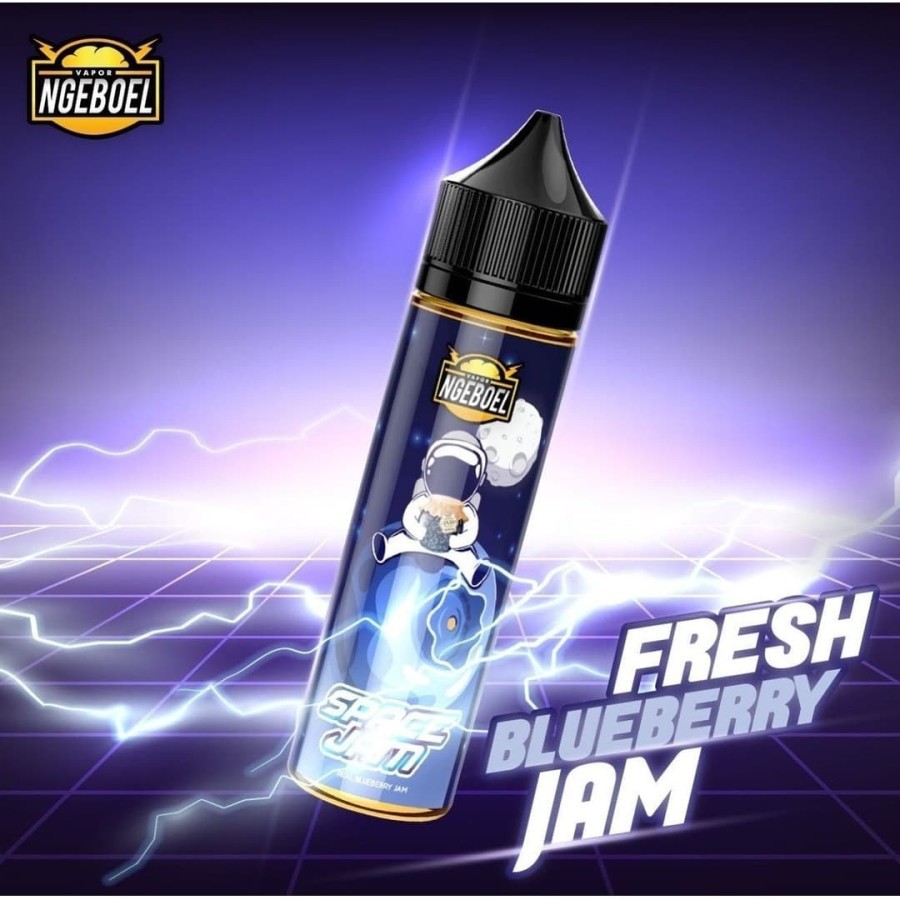 LIQUID Ngeboel Space Jam Blueberry 60ML by Ngeboel Vapor 100% Authentic