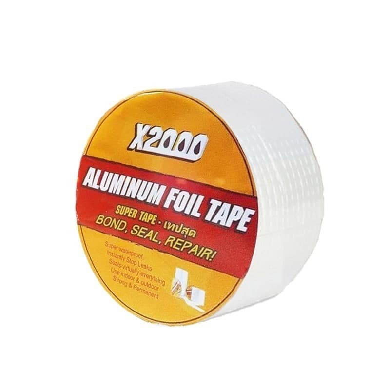 ALUMINIUM FOIL TAPE X2000 PITA ALUMINIUM TAHAN AIR