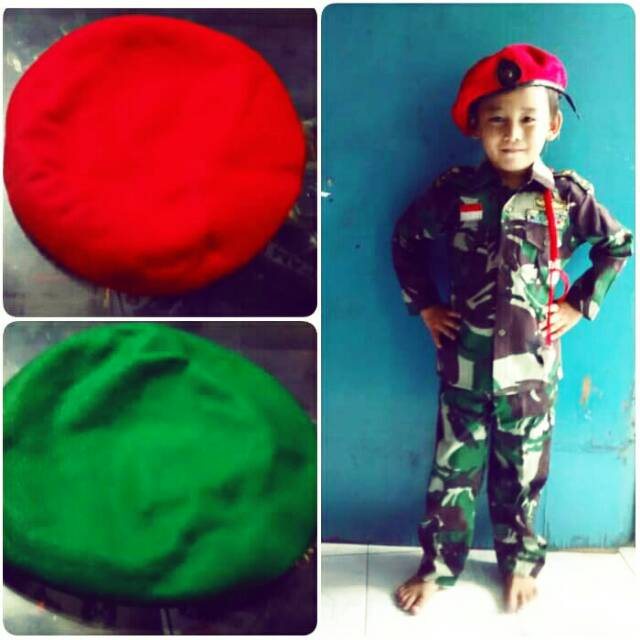 BARET TENTARA ANAK