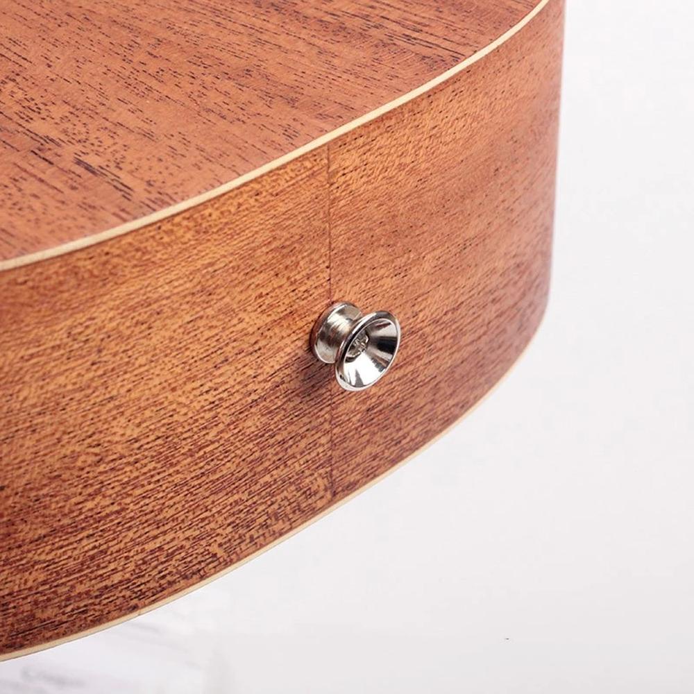 QUINTON Pasak Gitar 2 Pcs Bagian Gitar Pin Gitar Akustik Gitar Ukulele Gitar Elektrik Tombol Tali Gitar