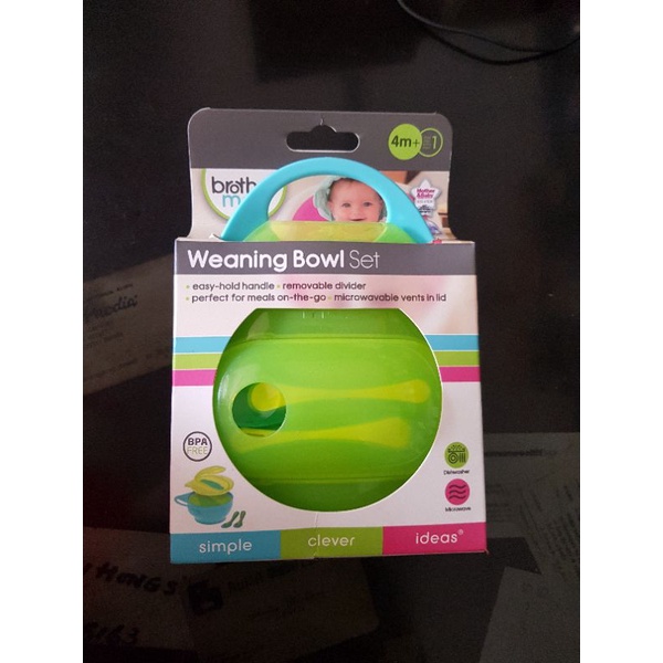 Brother Max Easy-hold Weaning Bowl Set