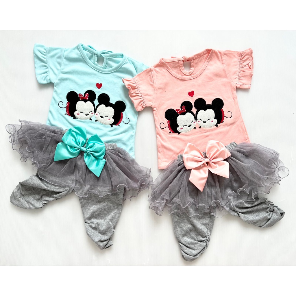 SET BALLERINA / CALFY / LOVELY COUPLE / CLOUDIA TUTU SUIT baju rok tutu anak bayi perempuan lucu terlaris murah babeebabyshop SUNNY