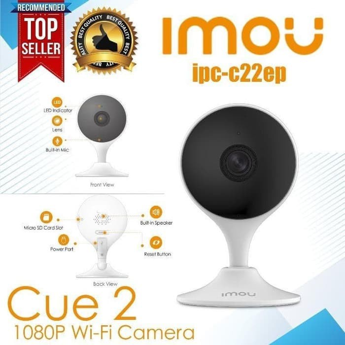 CCTV Wifi IP Camera Dahua Imou Cue 2 Full HD 1080p Human Detection