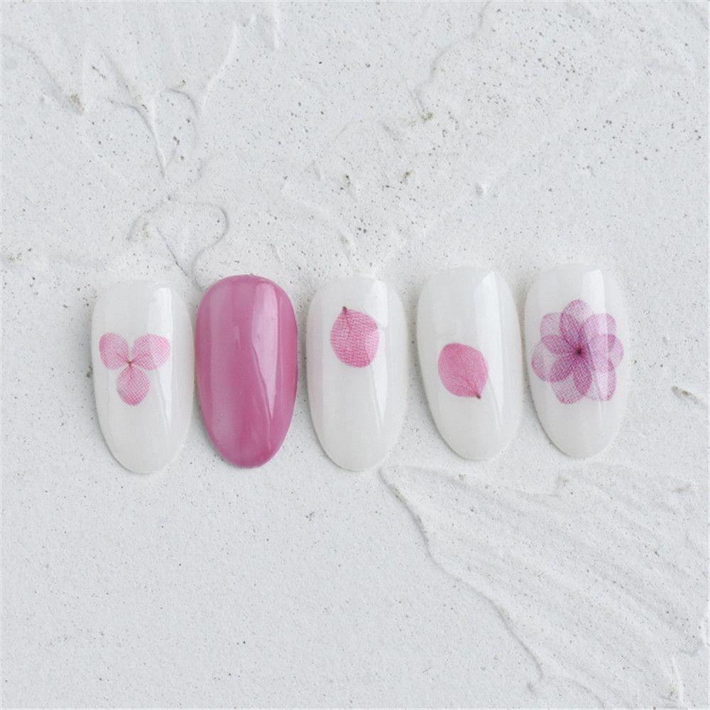 Stiker Nail Art Bahan Akrilik Dengan Perekat Untuk Musim Panas