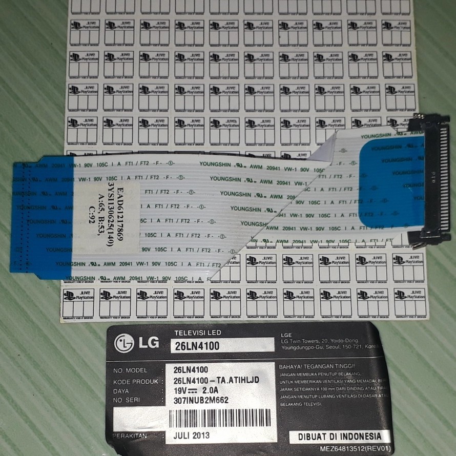 Flexible Fleksibel LVDS Original LG 26LN4100