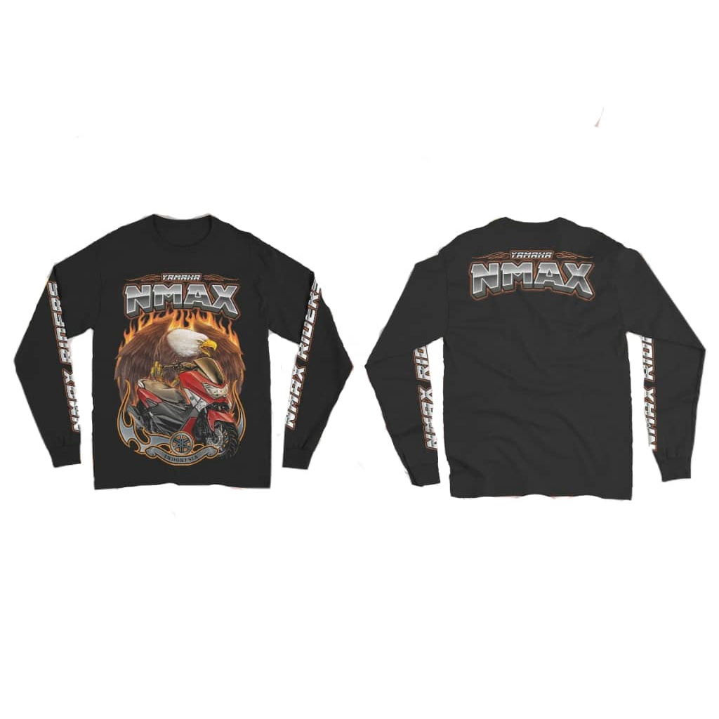 Kaos nmax tangan panjang,kaos nmax,baju nmax,kaos nmax old, kaos sunmori,kaos new nmax,kaos all new 