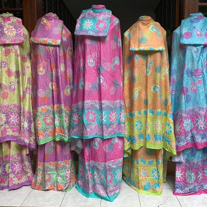 grosir mukena bali isi/harga 5 pcs